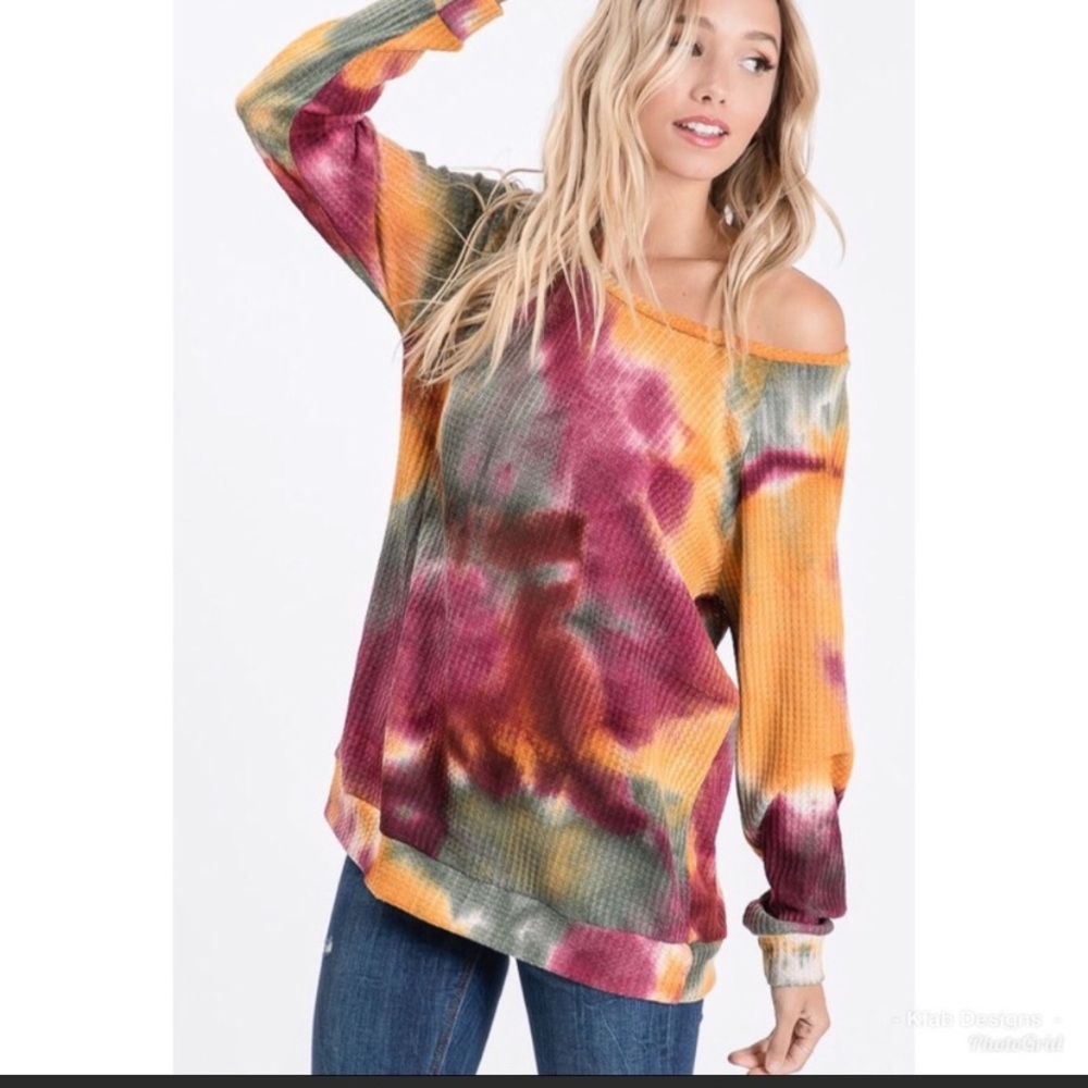 Boutique Tie-Dye Top